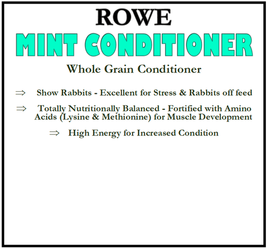 Rowe Nutrition Mint Conditioner